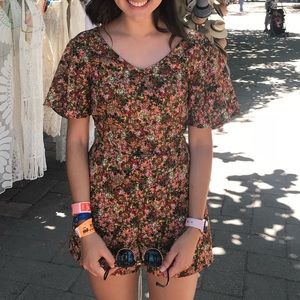 Copper Key Romper 💚